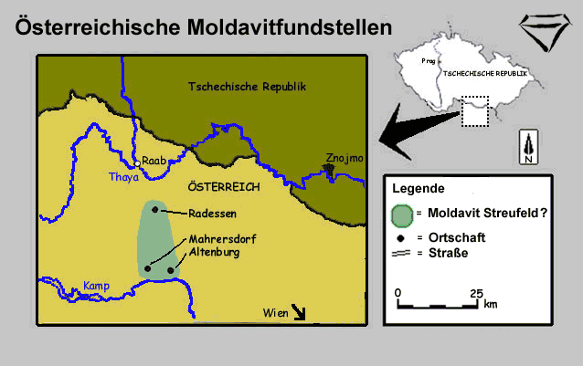 Karte Österreich